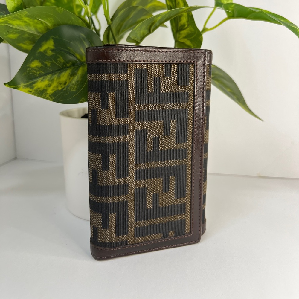 Fendi Vintage Zucca Pattern Bifold women’s wallet